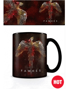 Taza sensitiva al calor Fawkes - Harry Potter 2