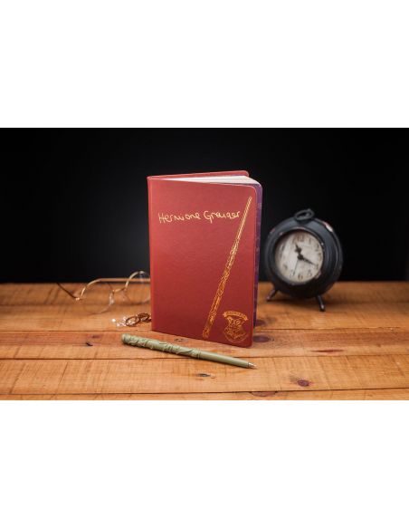 Libreta y bolígrafo Varita Hermione Granger - Harry Potter