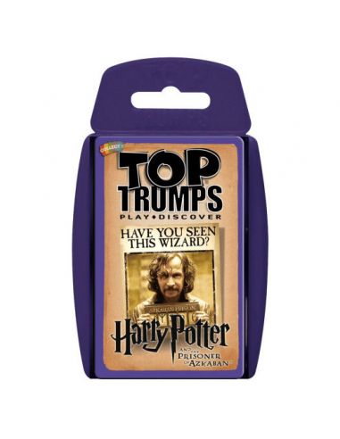Juego cartas Harry Potter y el Prisionero de Azkaban Top Trumps