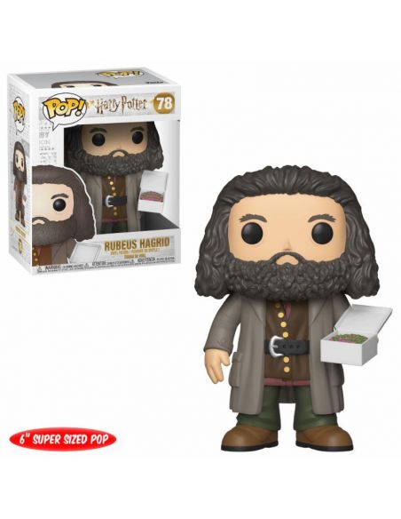 FUNKO POP! Hagrid con Pastel 15 cm - Harry Potter