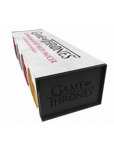 Set de 4 tazas Expreso de Juego de Tronos