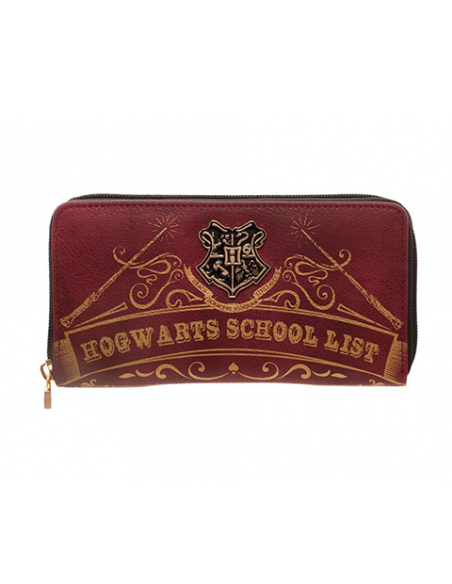 Monedero Hogwarts School List - Harry Potter