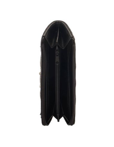 Monedero negro Hogwarts acolchado - Harry Potter