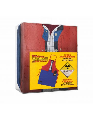 Pack Delantal y Manopla Marty McFly - Regreso al Futuro