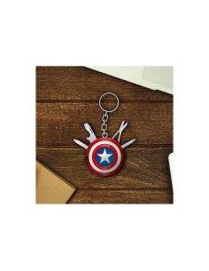 Llavero multiusos Escudo Capitán América - Marvel