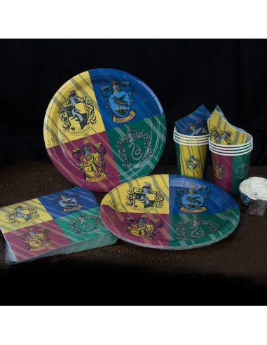 Pack de cumpleaños casas Hogwarts - Harry Potter