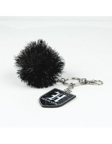 Llavero escudo Hogwarts con Pompón - Harry Potter