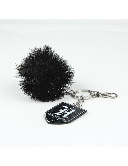 Llavero escudo Hogwarts con Pompón - Harry Potter