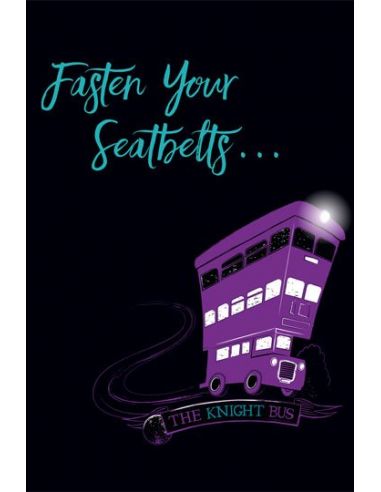 Tarjeta De Felicitación pop-up 3D Autobús Noctámbulo - Harry Potter