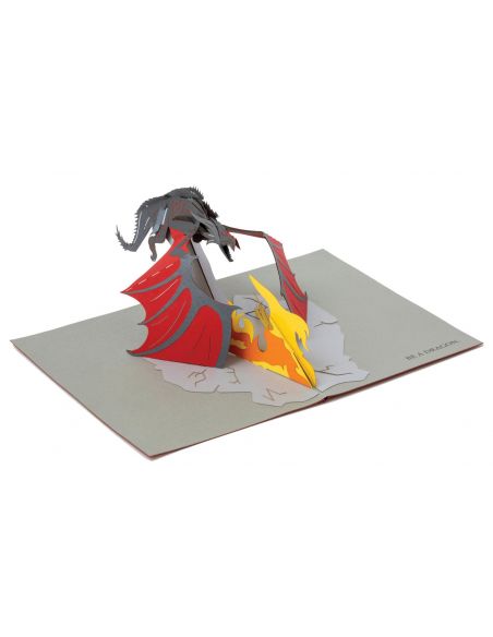 Tarjeta De Felicitación pop-up 3D Targaryen - Juego de Tronos