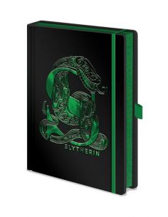 Libreta Black A5 Slytherin - Harry Potter