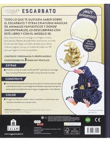 Incredibuilds Animales Fantásticos Escarbato