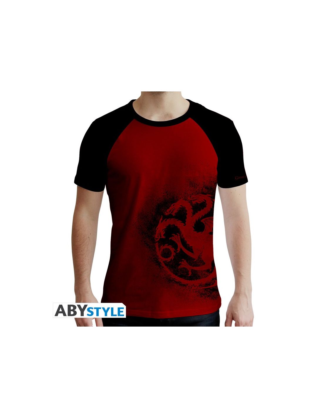Camiseta Dragón Escudo Targaryen Rojo 