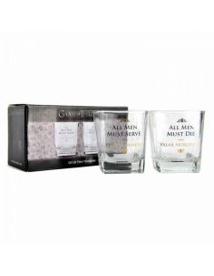 Pack de 2 Vasos Valar Dohaeris / Valar Morghulis - Juego de Tronos 2