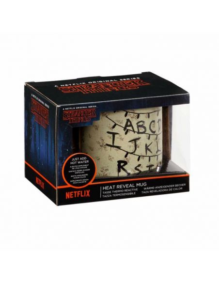 Taza sensitiva al calor Alphabet - Stranger Things