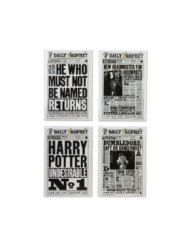 Pack de imanes The Daily Prophet - Harry Potter