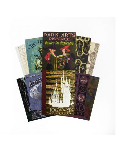 Pack 20 postales Libros alumnos Hogwarts - Harry Potter