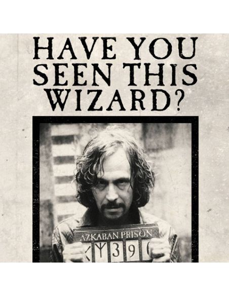 Tarjeta lenticular Sirius Black - Harry Potter