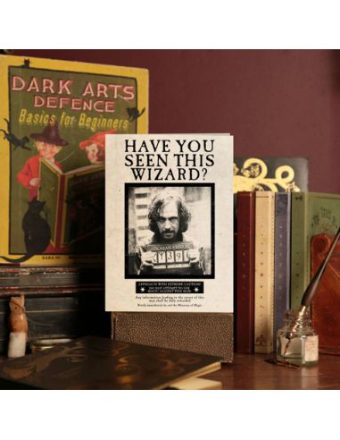 Tarjeta lenticular Sirius Black - Harry Potter