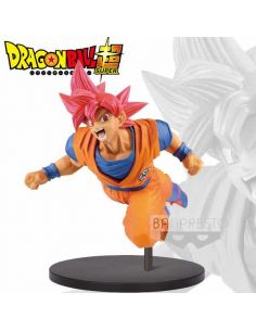 Figura Son Goku Super Saiyan God Fes - Dragon Ball