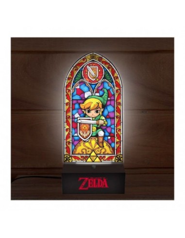 Lámpara vidriera Link - Legend of Zelda