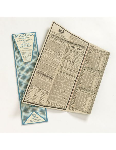 Pack MACUSA Permisos Varita - Animales Fantásticos