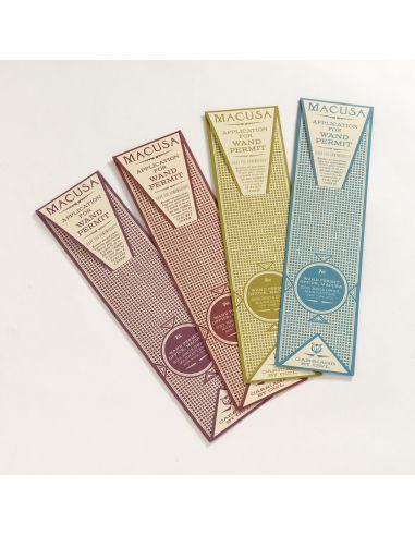 Pack MACUSA Permisos Varita - Animales Fantásticos