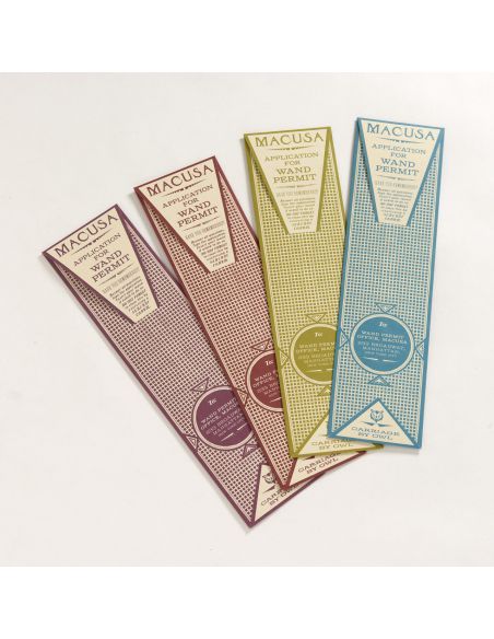 Pack MACUSA Permisos Varita - Animales Fantásticos