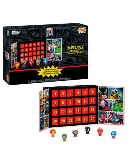 Calendario de adviento Marvel - Pocket POP! - Marvel