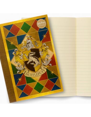 Cuaderno casa Hufflepuff - MinaLima - Harry Potter
