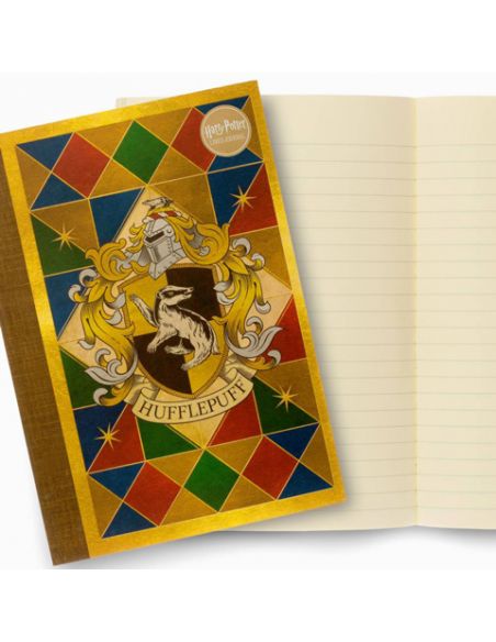 Cuaderno casa Hufflepuff - MinaLima - Harry Potter