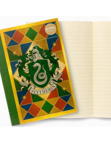 Cuaderno casa Slytherin - MinaLima - Harry Potter