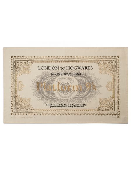 Paño de cocina Ticket Hogwarts Express - Harry Potter