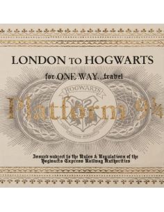 Paño de cocina Ticket Hogwarts Express - Harry Potter 2