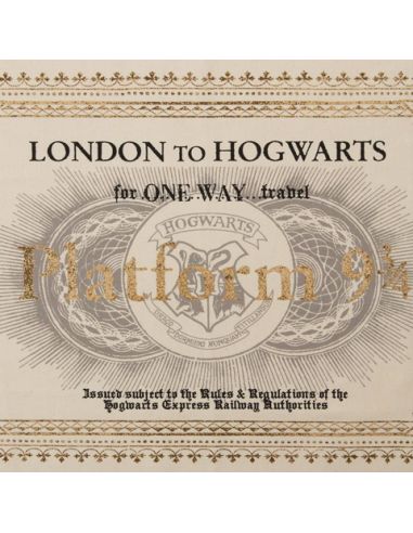 Paño de cocina Ticket Hogwarts Express - Harry Potter