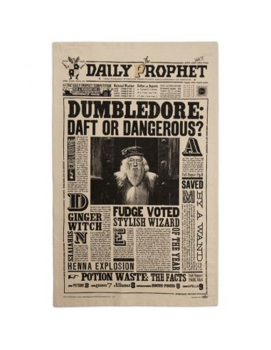 Paño de cocina Portada el Profeta Dumbledore - Harry Potter